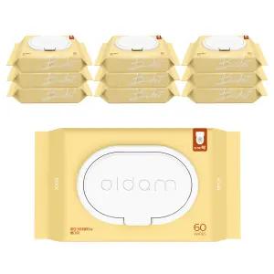 올담 비데물티슈 베이지 캡형 60매 10팩