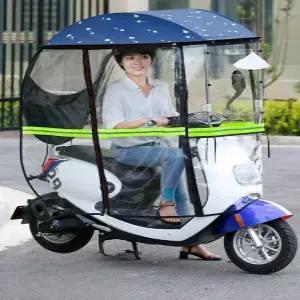 노인전동차 캐노피 비막이 지붕 전동차 햇빛 카바 노인 방수 바람막이 스쿠터 방풍