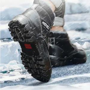 방한화 현장 신발 작업화 겨울 부츠 남성 털안전화 워커