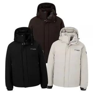 [매장판] 컬럼비아 패딩 자켓 락 방수 남성 프리미엄 구스 다운 점퍼 YM3572