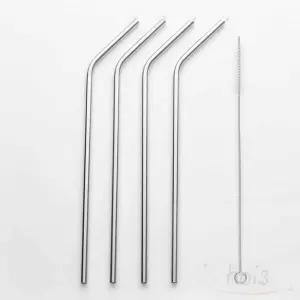 호이 커브형 스텐 빨대 5종 세트