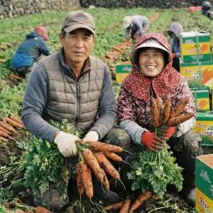 당근 제주 구좌 당근 5kg 저장당근과 비교 불가