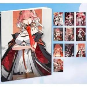 명조 아크릴 포토카드 세트 구성 화보집 스탠드 피규어 풀세트