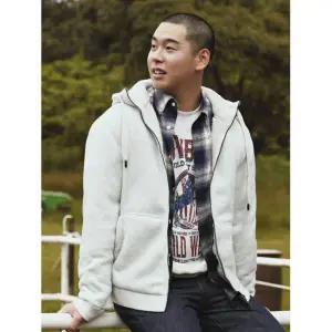 탑텐 공용 보아 본딩 후드 집업MSF4TC3901 MSF4TC3901