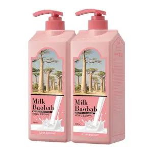 밀크바오밥 바디워시 데일리 모이스춰 플로라부케 1L 2개