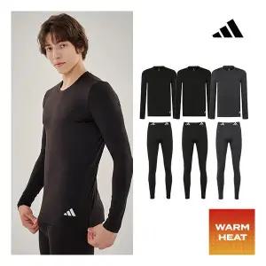 [아디다스] 온라인전용 퍼포먼스 동내의 블랙2세트+그레이1세트