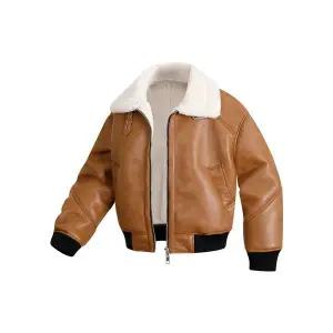 [해리슨옴므]크롭 레더 무스탕 KTOC1197_P413734832