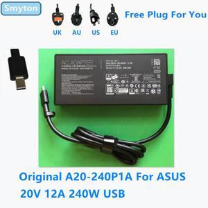 ASUS 20V 12A 240W USB A20-240P1A ADP-240EB B 노트북 전원  장치  AC 어댑터 충전기