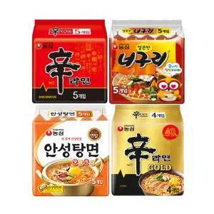 신골드혼합6(신골드1,너구리1,안성탕면1,신라면1)