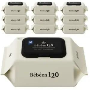 베베앙 120 엠보싱 대용량 아기물티슈 캡형 50평량 120매 10개 434495