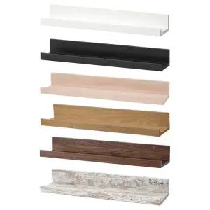 이케아 MOSSLANDA 모슬란다 액자선반 55cm벽선반책진열대벽걸이피규어소품인테리어