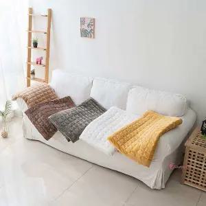 7컬러 무지 밍크 쇼파패드 겨울 돌소파용 극세사 3인용 4인용 6인용 소파패드 미끄럼방지 커버nop513