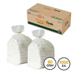 그린위생 업소용 덕용물티슈 해피타임 80g 1000매 434775