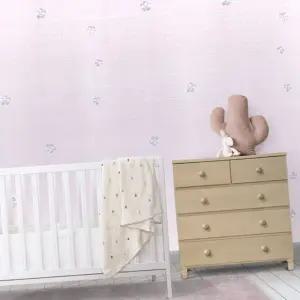 사무실단열재 꽃무늬 사계절 플라워 포인트 난방벽지 (WFJ5NJF)