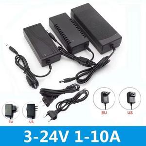 전원 공급 장치 어댑터 AC 220V DC 3V 5V 6V 8v 9V 10V 12V 24V 충전기 1A 2A 3A 5A 6A 8A 범용 LED 조명 C