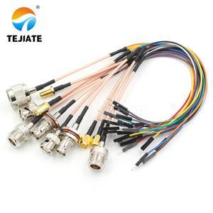 1PCS SMA- BNCQ9N-2.54mm 암수 RG316 RF  확장 어댑터 라인 임피던스 50ohms