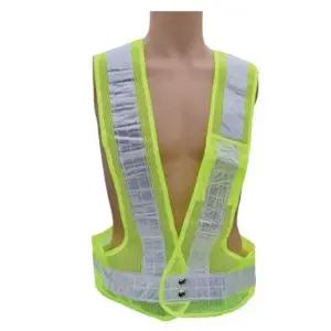 형광 안전 조끼 작업용 반사 신호수 야광 (WFJ4YDW)