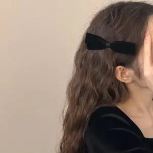 옆머리 추천제품 벨벳 반머리 여성핀 본 발레코어 집게핀 인기 헤어핀 앞머리 핸드메이드 리본핀