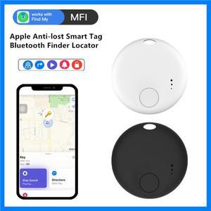 에어 트래커 태그 블루투스 스마트 태그 파인드 마이 앱(iOS 전용)과 호환 위치 추적 장치 물건 찾기 수하