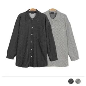 옥스포드 남녀공용 데일리 정장 단가라 정장남방 (WFJ4QIQ)