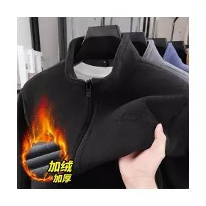 남성패션 야상사파리 야상 캐주얼 양면맨투맨 가을 겨울 기모플리스 차이나 코트 DL4