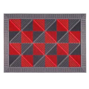조립 관공서 매트 솔 빌당 레드 카디매트 현관 발판 그레이