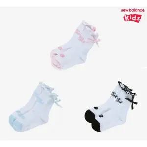 [롯데백화점]뉴발란스 여아 리본 장목 양말 (NK8EGS103G)