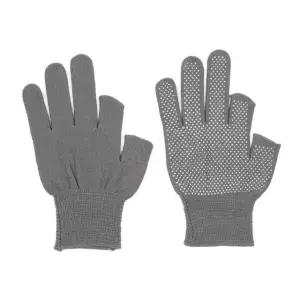 미끄럼방지 작업용 2구 도트 장갑 나일론 그레이 (WFK4HM4)