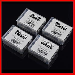 1세트 DIY 리빌드 키트 V2 Spl-10 0.6/0.8옴 1.0/1.2옴 메쉬 코일 저항 교체 액세서리 도구