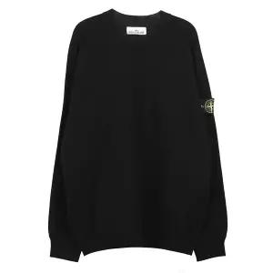 스톤아일랜드 5100053 소프트 코튼 스몰 롤 디테일 크루넥 스웨터 K1S15 S00B2 V0029