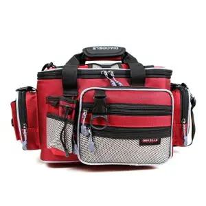 [하프클럽/]운동 숄더백 출근용 낚시 스포츠가방 여성버킷백 레드 가방