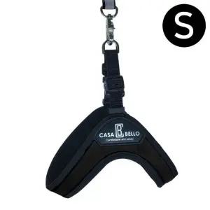 S 하네스 블랙 NO2 스웨이드 강아지 (WFJR3F6)