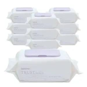 베베숲 트러스트 물티슈 캡형 80매 10개