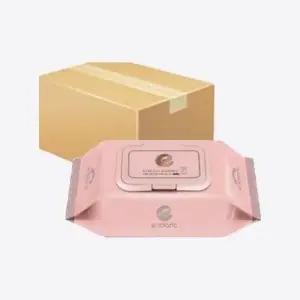 앙블랑 세이프 인디핑크 물티슈 캡형 72매 20개 436016