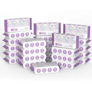 숨 포켓 미니 물티슈 8매 25팩 휴대용 물티슈 사은용 선물용 436047