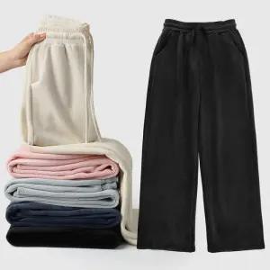 [라일리의류] Rly 벨벳 코듀로이 스판 기모바지 커플 잠옷 홈웨어