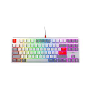 체리 XTRFY K4V2 TKL 기계식 게이밍 키보드 숫자 키패드 없이 유선 RGB 조명 MX2A RED 스위치 Retro