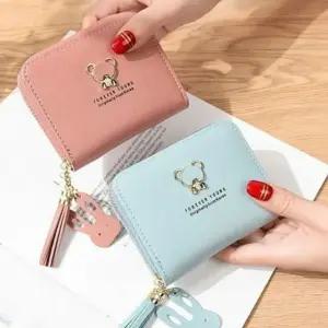 여자 반지갑 캐주얼 인기 신상 패션 동전 카드 지갑 (WFJ6YXK)