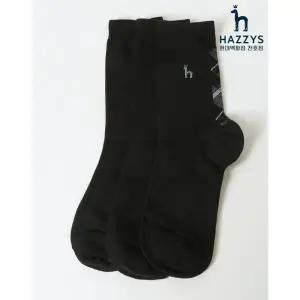 헤지스ACC HS6E153WT 블랙 체크 배색 중목 3종 세트22431880502094452