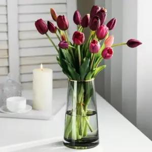 화병 꽃병 인테리어 유리 예쁜 고급 두꺼운 (WFJ6DUI)