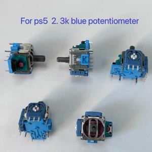 [호환품]50pcs Ps5 Dualsense 컨트롤러의  기능 Playstation 5 조이스틱 버튼 2.3K 파란색 전위차계 용 3D