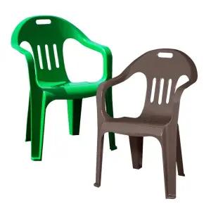 4개 야외 파라솔 플라스틱 의자 편의점 비치 행사용 베란다