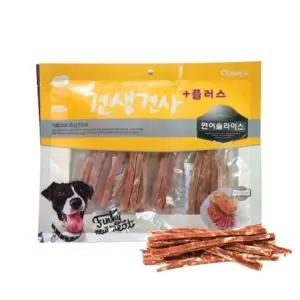 고품질 슬라이스 플러스 강아지 300g 간식 연어 견생견사 (WFJRNJV)