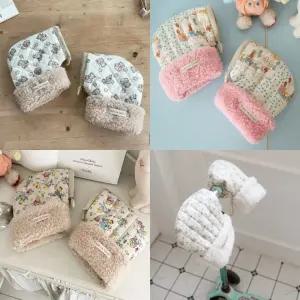 패턴 킥보드 핸드 워머 장갑 글러브 자전거 씽씽이 어린이 유아 겨울 방한 용품 킥보드 유아 핸드