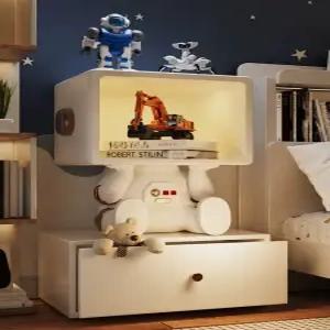 침대머리장 높은침대협탁 아이방협탁 협탁 패브릭