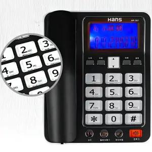 큰버튼 발신자표시 CID 효도용 일반 유선전화기 식당/집전화기/일반전화기/스탠드형/업소용/탁상용/사무실