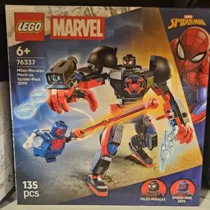 레고 76337 마블 마일스 모랄레스 로봇 대 스파이더맨 2099