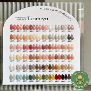 60가지 색상 15ml 젤리 컬러 네일 폴리시 세트 컬러 칩 포함 탈부착 가능한 UV LED 젤 네일 폴리시 봄과 여