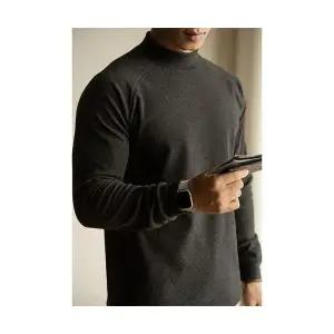 솔저스2 남성 이태리식 폴라폴리스 반하이넥 가을 겨울 빈티지 캐주얼 긴팔 티셔츠 OPH4