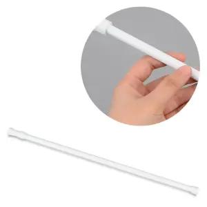 2배 길이 조절 커튼봉 40-70cm 압축 무타공 커텐 샤워